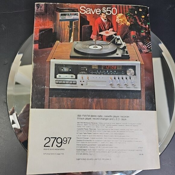 1980 Sears Christmas Wish Book Rare Cover Canada Good Condition - Picture 4 of 13